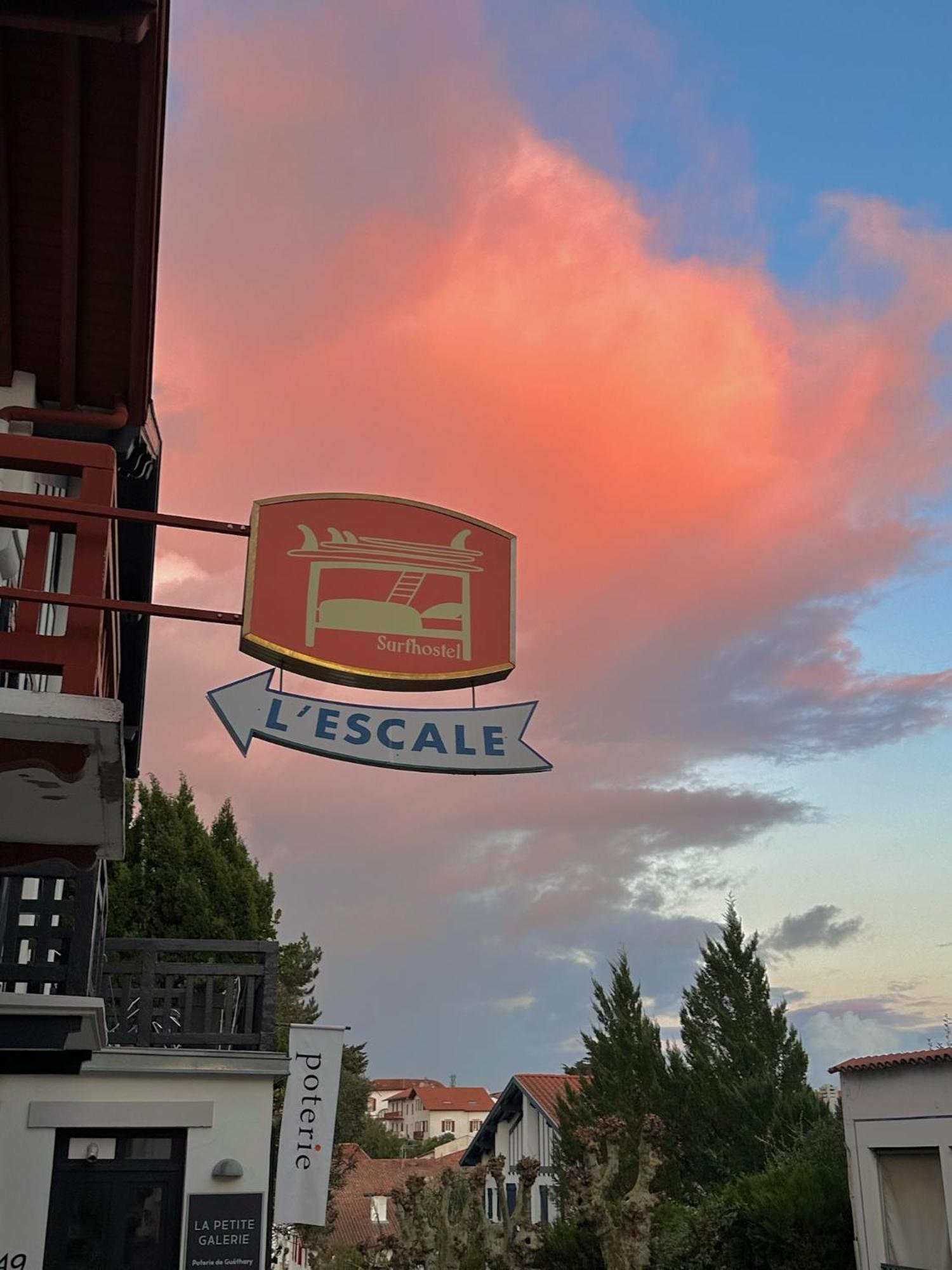 L'Escale Surf Hostel - Auberge De Jeunesse Guéthary Eksteriør bilde